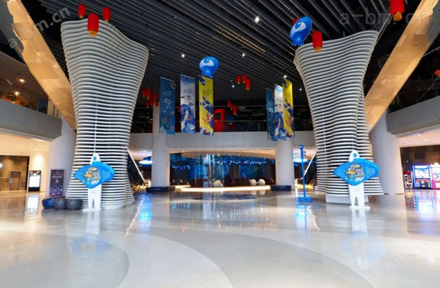 杭州电影院大厅PVC弹性地板防滑耐脏