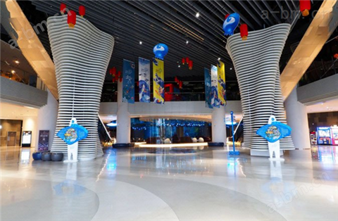 杭州电影院大厅PVC弹性地板防滑耐脏