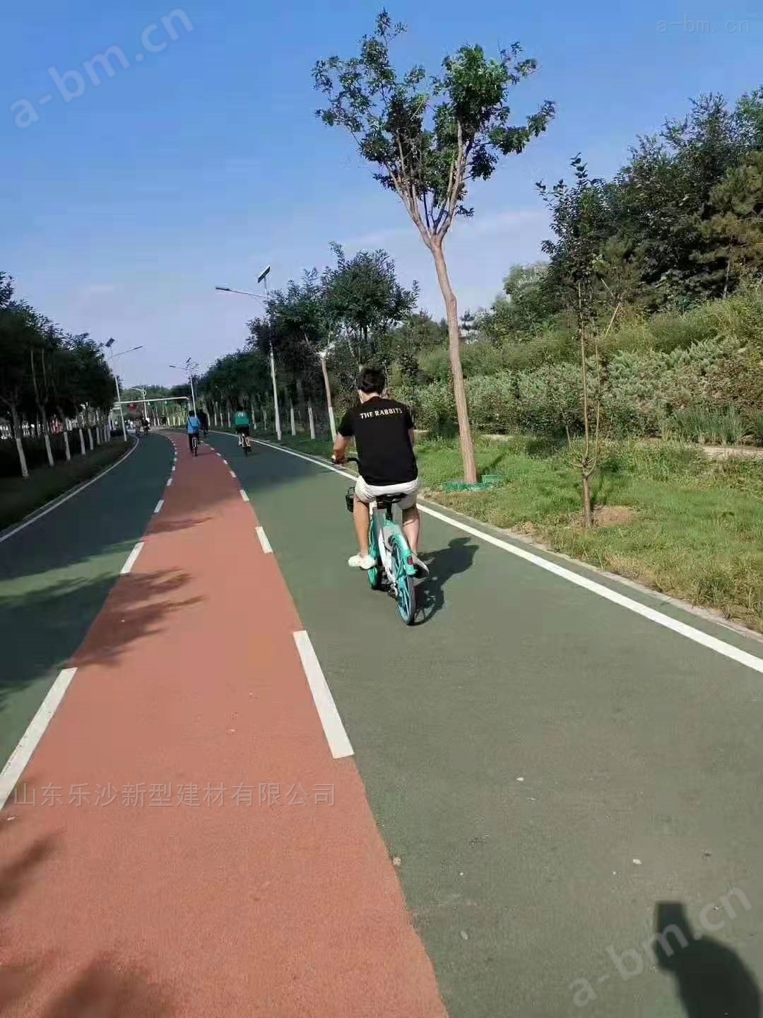 上海虹口区斜坡路面彩色防滑施工材料